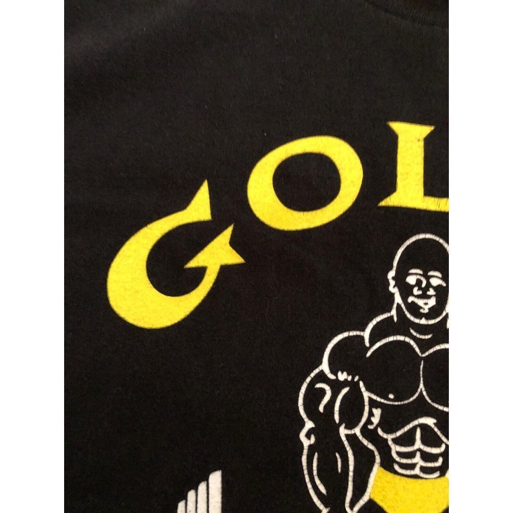 Golds Gym T Shirt Size L Large Short Sleeve Classic Graphic Design Nostalgic - Picture 7 of 8